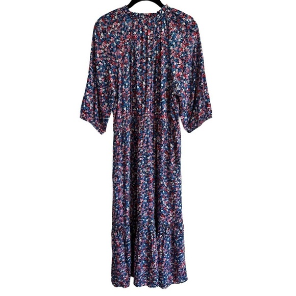 Draper James Martina Popover Dress in Spring Ditsy Floral, Size M - Picture 6 of 10